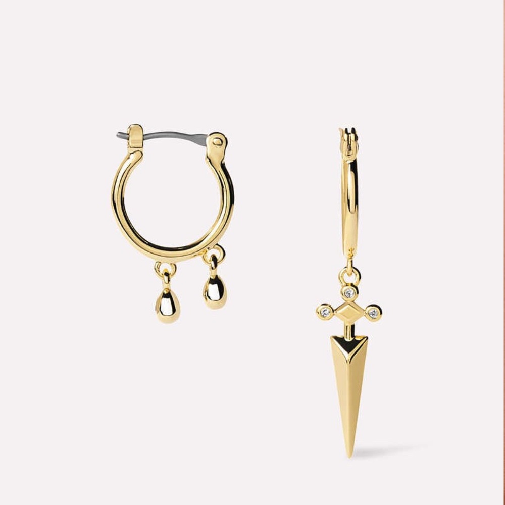 Ana Luisa Gold Dagger Earrings - Hana Lee